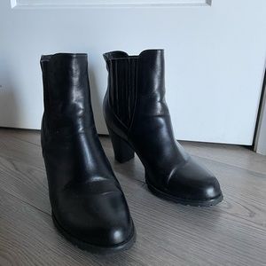 Ankle boots with heels